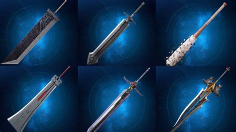 cloud weapons ff7 remake